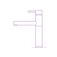 Fixtures Kitchen Faucets Ikea Malmsjon Faucet Svg Line Art, Free Vectors File